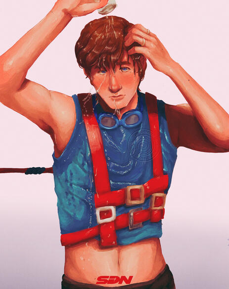 Waterboy (Dispatch) | Rendered, Half-Body | 2025/11/24