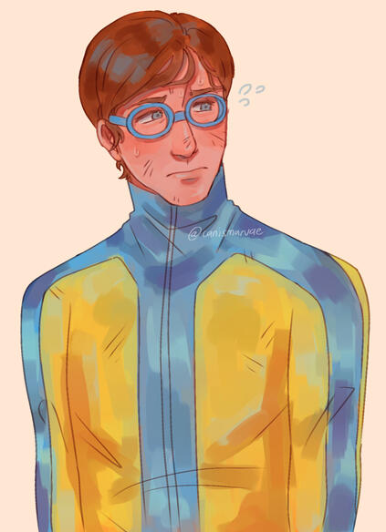 Waterboy (Dispatch) | Shaded Sketch, Half-Body | 2026/03/29