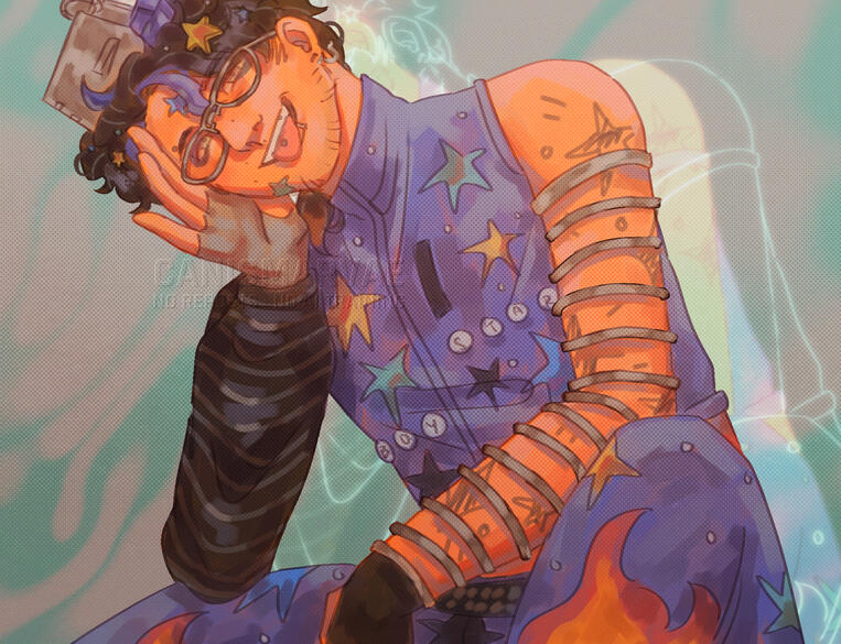 Sorin Sindihan (OC) | Shaded Sketch, Half-Body | 2026/04/01